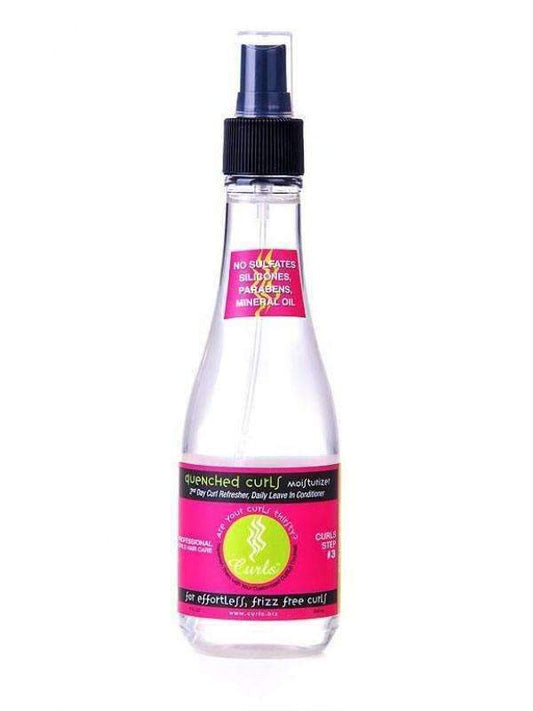 Curls Quenched Curls - Curl Moisturizer 2nd Day Curl Refresher - Beautiful Black Hair