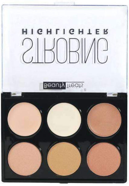 Beauty Treats Strobing Highlighter Palette - Dark - Beautiful Black Hair