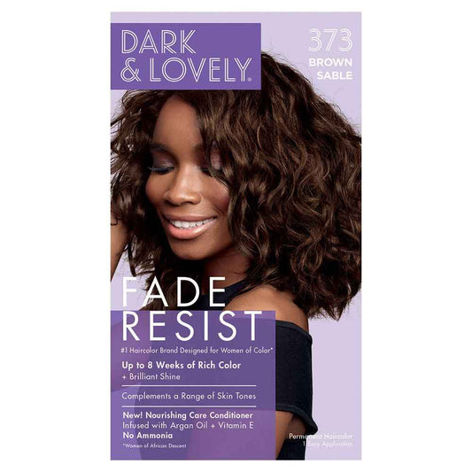 Dark & Lovely Fade Resist Rich Conditioning Hair Color - 373 Brown Sable