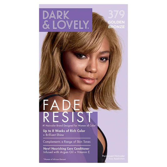 Dark & Lovely Fade Resist Rich Conditioning Hair Color - 379 Golden Bronze