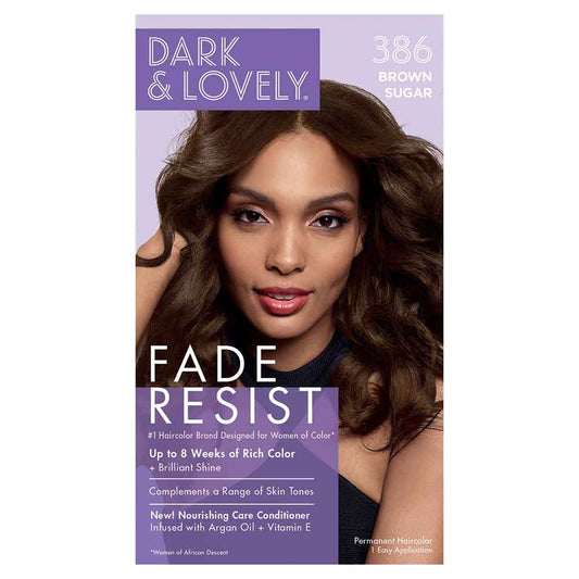 Dark & Lovely Fade Resist Rich Conditioning Hair Color - 386 Brown Sugar