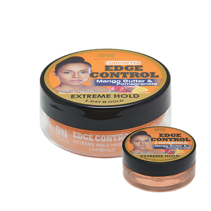 ON Natural 3 Day+ Hold Edge Control Extreme Hold - Mango & Pomegranate