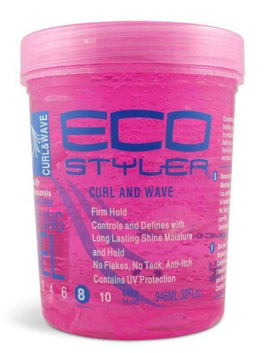 Eco Style Curl & Wave Styling Gel 32oz - Beautiful Black Hair