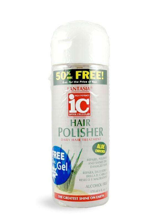 Fantasia IC Hair Polisher Daily Hair Treatment w/ Aloe 6oz - Beautiful Black Hair