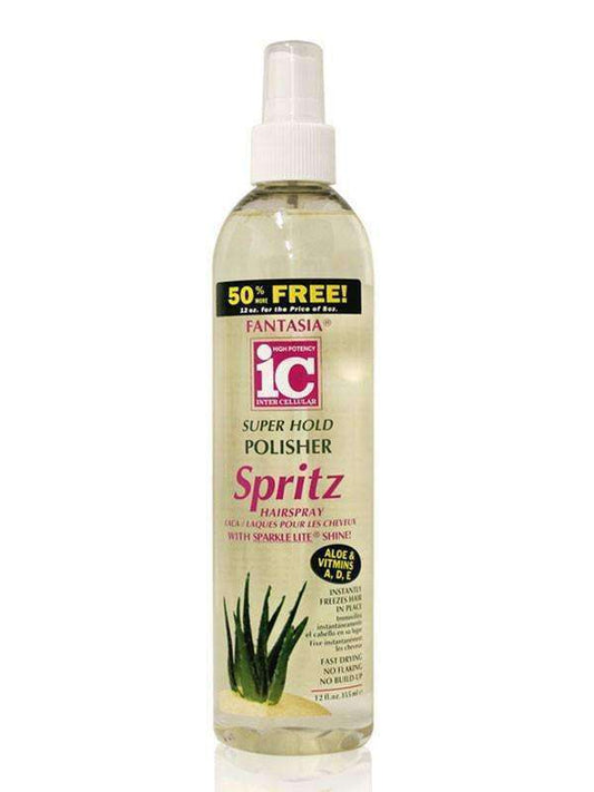 Fantasia IC Super Hold Polisher Spritz Hairspray - Beautiful Black Hair