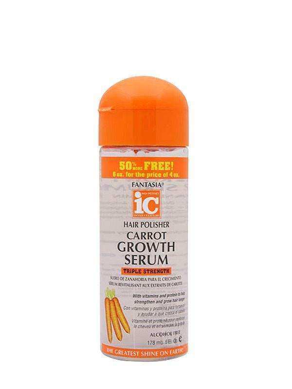 Fantasia IC Hair Polisher Carrot Growth Serum - Beautiful Black Hair