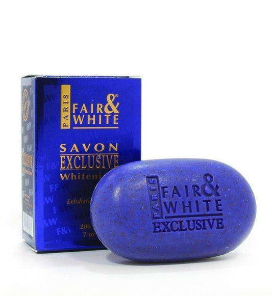 Fair & White Exclusive Whitenizer Exfoliating Soap - Beautiful Black Hair