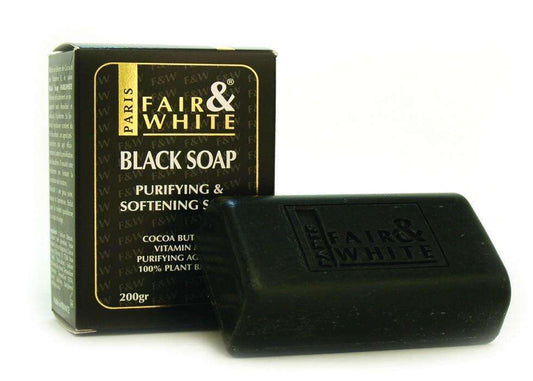 Fair & White Original Anti-Bacterial Black Soap - Beautiful Black Hair