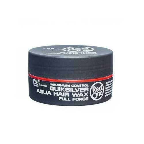 Red One Aqua Hair Wax - Quicksilver 150ml