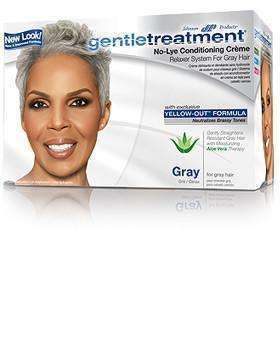 Gentle Treatment No Lye Conditioning Creme Relaxer System For Gray Hair - Beautiful Black Hair