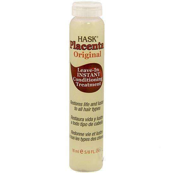 Hask Placenta Original Leave-In Instant Conditioning Treatment - Beautiful Black Hair