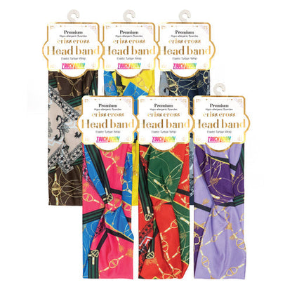 Touch Down Premium Cris Cross Head Band - Renaissance
