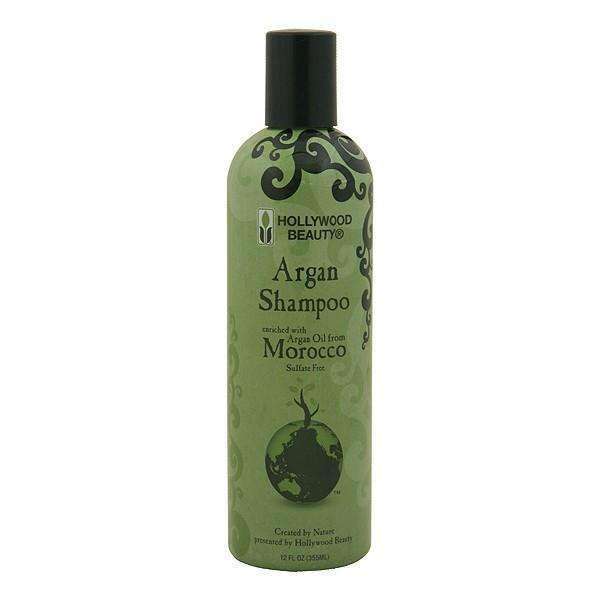 Hollywood Beauty Argan Oil Shampoo - Beautiful Black Hair
