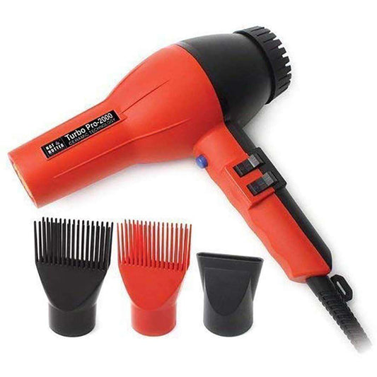 Hot & Hotter Turbo Pro 2000 Hair Dryer #5839