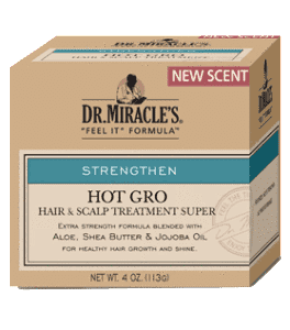 Dr.Miracle's Hot Gro Hair & Scalp Treatment Conditioner Super - Beautiful Black Hair