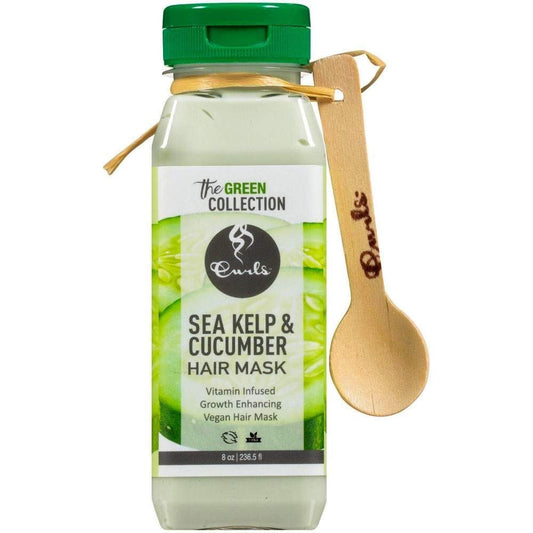 Curls The Green Collection Sea Kelp & Cucumber Hair Mask - Beautiful Black Hair