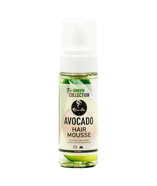 Curls The Green Collection Avocado Hair Mousse - Beautiful Black Hair