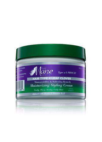 The Mane Choice 4 Leaf Clover Manageability & Softening Remedy Moisturizing Styling Cream - Beautiful Black Hair