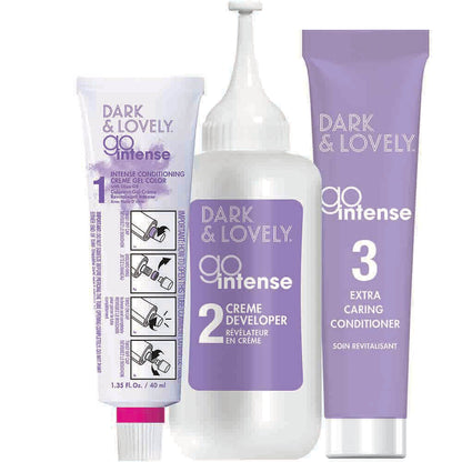 Dark & Lovely Go Intense Ultra Vibrant Hair Color - 68 Passion Plum