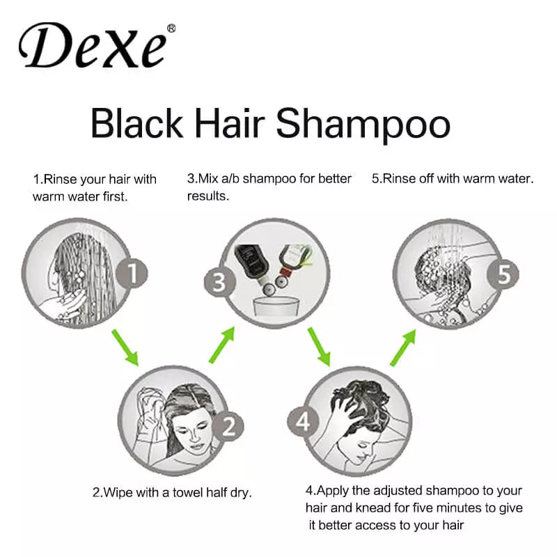 Dexe Hair Shampoo Packette Box