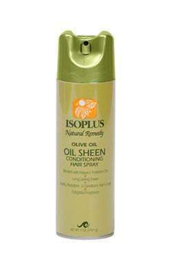 Isoplus Natural Remedy Olive Oil Oil Sheen 2oz - Beautiful Black Hair