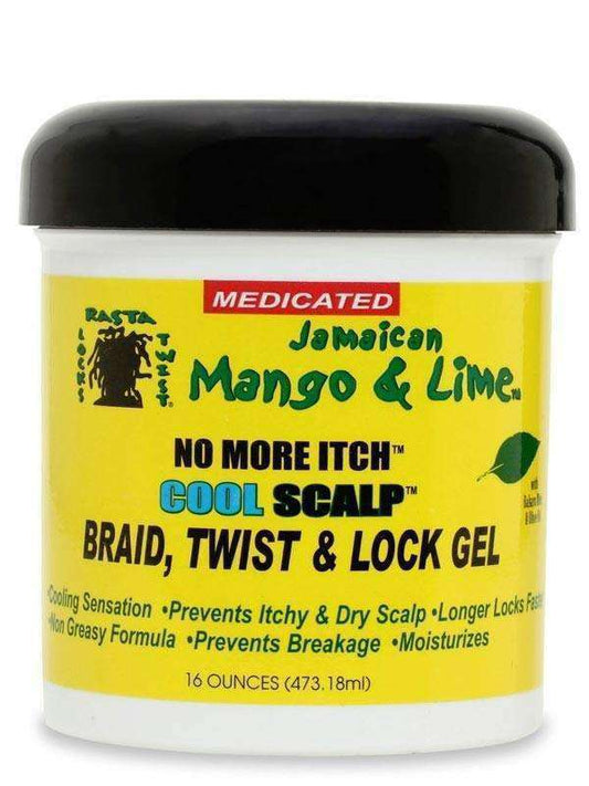 Jamaican Mango & Lime No More Itch Twist & Lock Gel 16oz - Beautiful Black Hair