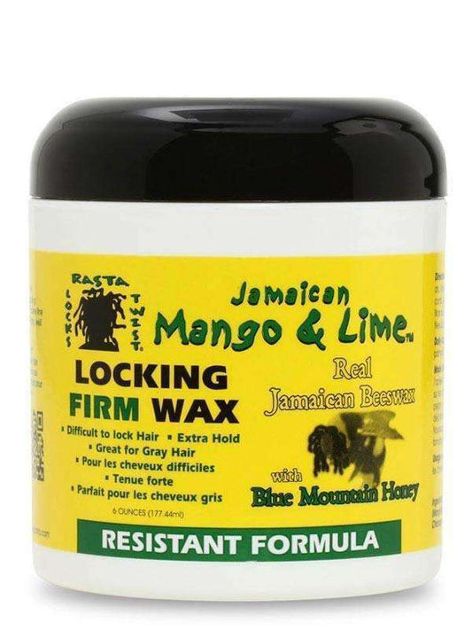 Jamaican Mango & Lime Resistant Formula Locking Firm Wax 6oz - Beautiful Black Hair