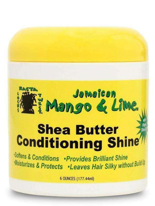 Jamaican Mango & Lime Shea Butter Conditioning Shine - Beautiful Black Hair
