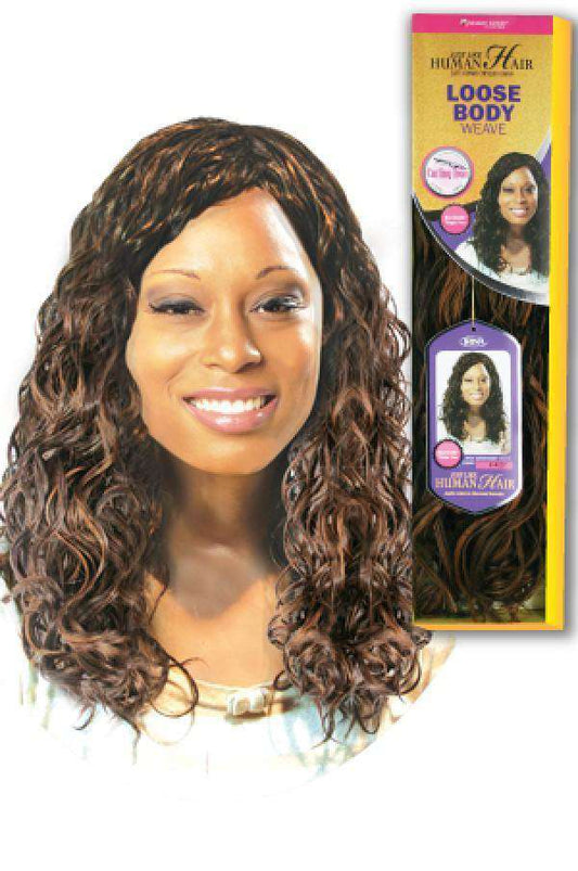 Magic Gold "Just Like Human Hair" Synthetic Hair Weave Loose Deep - Beautiful Black Hair