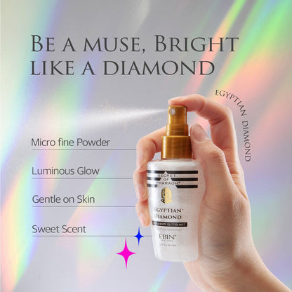 Secret of Pharaoh Egyptian Diamond Hair & Body Glitter Mist - Sapphire