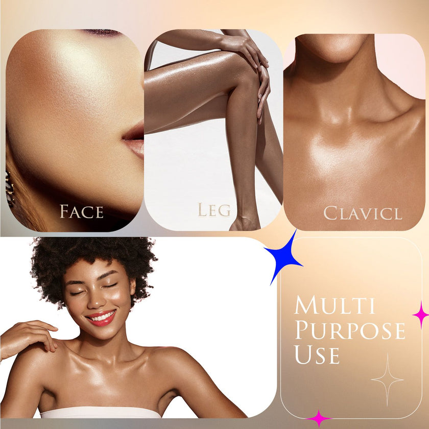 Secret of Pharaoh Egyptian Diamond Hair & Body Glitter Mist - Rose Gold