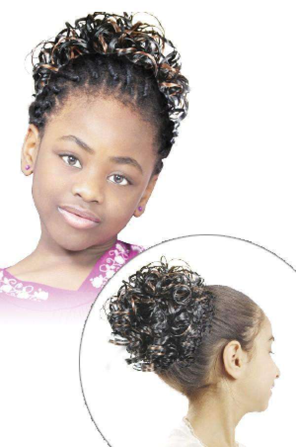 Magic Gold Kids Ponytail Nettie - Beautiful Black Hair