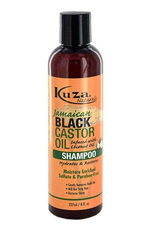 Kuza Naturals Black Castor Oil Shampoo - Beautiful Black Hair