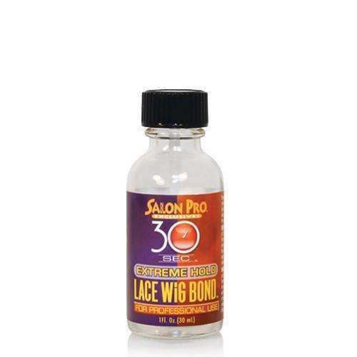 Salon Pro 30 Sec Lace Wig Bond - Extreme Hold 1oz - Beautiful Black Hair