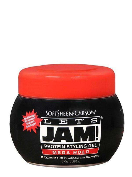 Let's Jam Mega Hold Protein Styling Gel - Beautiful Black Hair