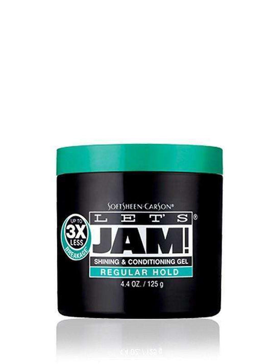 Let's Jam Regular Shining & Conditioning Gel 4.4oz - Beautiful Black Hair