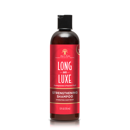 As I Am Long & Luxe Pomegranate & Passion Fruit Strengthening Shampoo