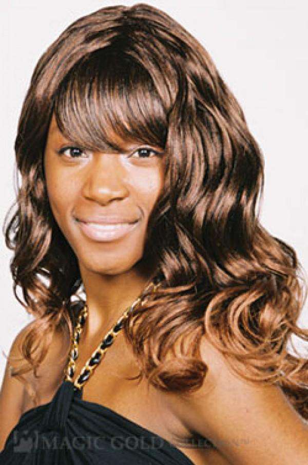 Magic Gold Quality Premium Synthetic Hair Weave Loose Body 16" - Beautiful Black Hair