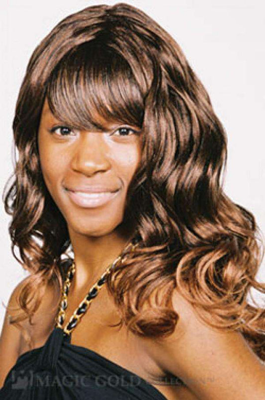 Magic Gold Quality Premium Synthetic Hair Weave Loose Body 16" - Beautiful Black Hair