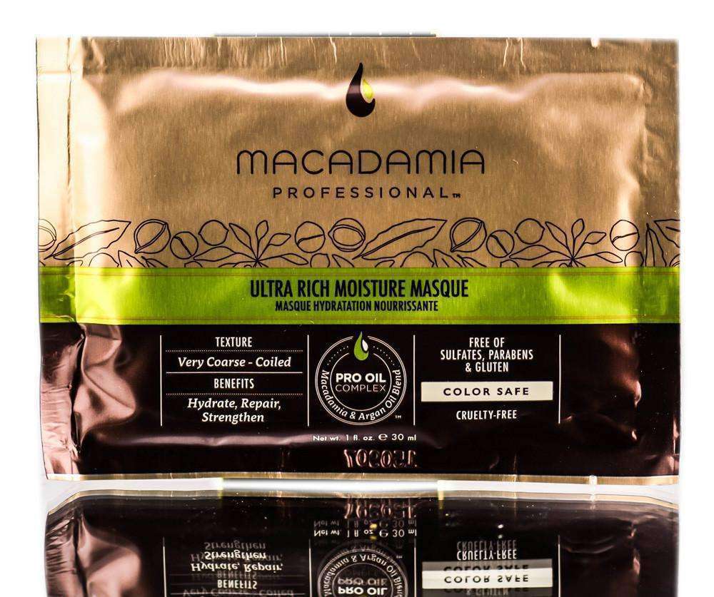 Macadamia Professional Ultra Rich Moisture Masque Packette - Beautiful Black Hair