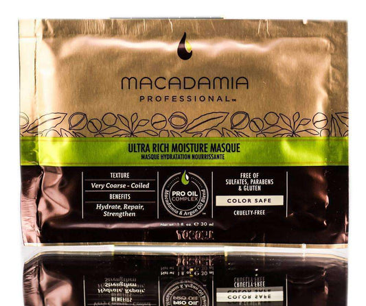 Macadamia Professional Ultra Rich Moisture Masque Packette - Beautiful Black Hair