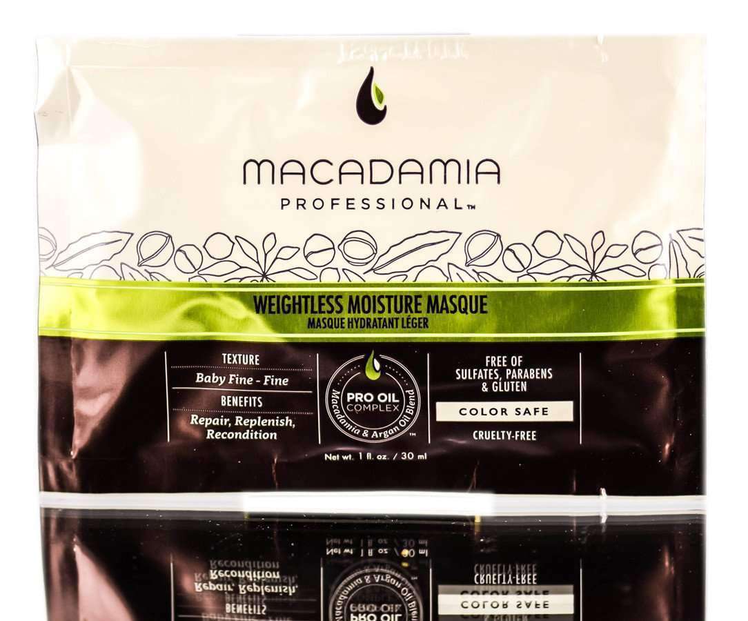 Macadamia Professional Weightless Moisture Masque Packette - Beautiful Black Hair