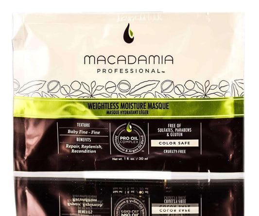 Macadamia Professional Weightless Moisture Masque Packette - Beautiful Black Hair