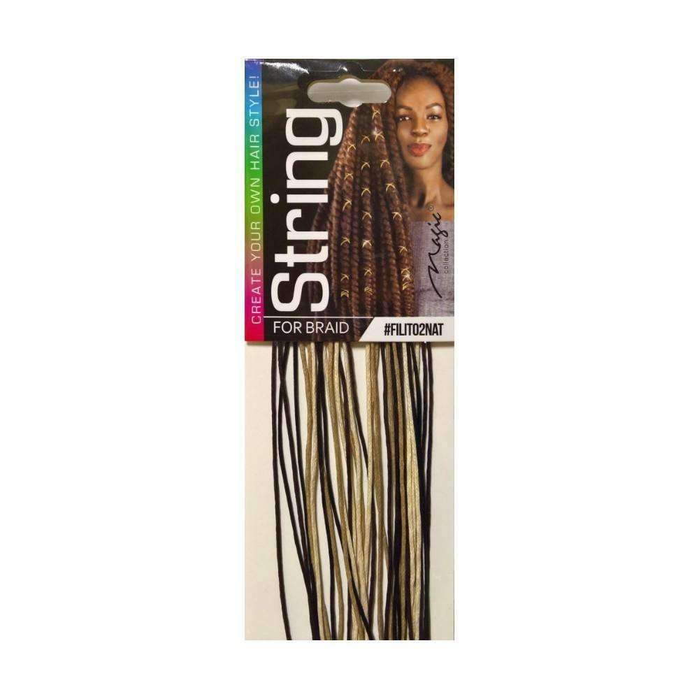Magic Collection Yarn For Braids #FILIT03NAT - Beautiful Black Hair