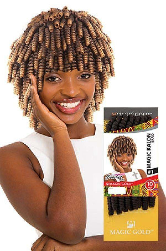 Magic Gold Kalon #1 10" - Beautiful Black Hair