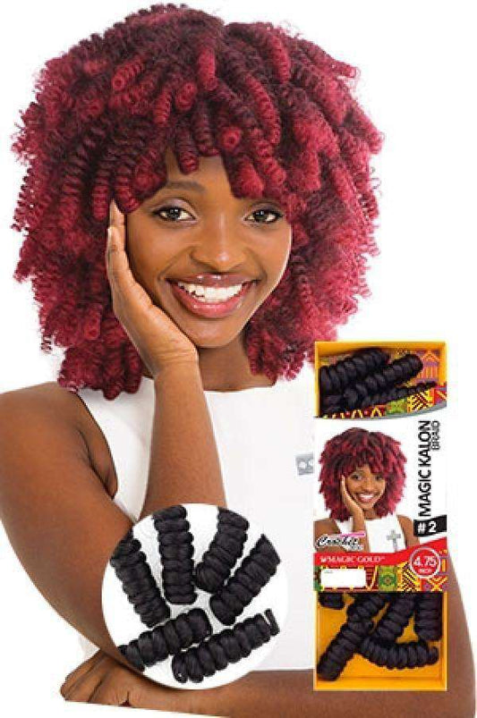 Magic Gold Kalon #2 Thick 4.75" - Beautiful Black Hair