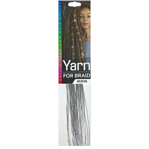 Magic Collection Yarn String For Braids #FILIT05SIL - Beautiful Black Hair