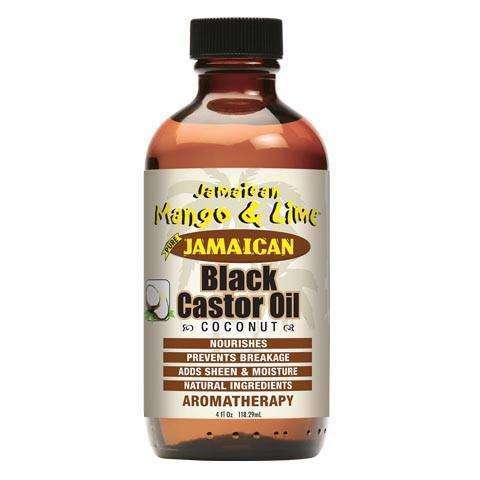 Jamaican Mango & Lime Black Castor Oil - Coconut 4oz - Beautiful Black Hair