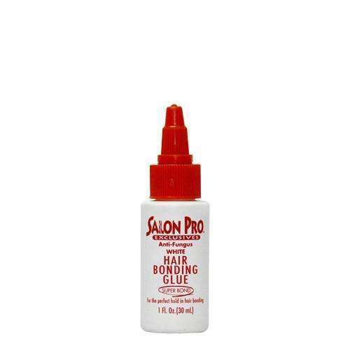 Salon Pro Exclusive Anti-Fungus Hair Bonding Glue White - Beautiful Black Hair