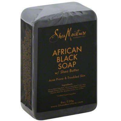 Shea Moisture African Black Soap Bar - Beautiful Black Hair
